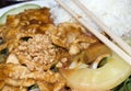 Vietnamese food ga sate chicken Royalty Free Stock Photo