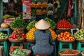 Vietnamese fruit and vegetable market