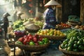 Vietnamese fruit and vegetable market