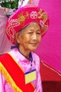 Vietnamese grandmother in Ao Dai