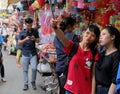 Vietnamese lantern street, mid autumn festival
