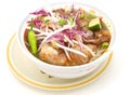 Vietnamese noodle plate