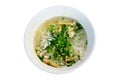 Vietnamese noodle soup with chicken vietnam style called Pho Royalty Free Stock Photo