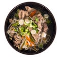 Vietnamese Pho soup bowl Royalty Free Stock Photo