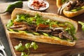 Vietnamese Pork Banh Mi Sandwich