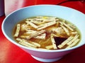 Vietnamese rice noodle soup Royalty Free Stock Photo