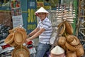 Vietnamese sales man in Hanoi