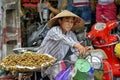 Vietnamese sales woman in Hanoi