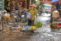 Vietnamese sales woman in Hanoi