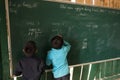 Vietnamese school children in the classroom