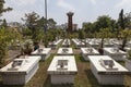 Vietnamese soldiers graveyard