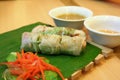 Vietnamese spring rolls