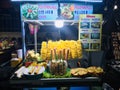 Vietnamese street food at Hoi an ancient town on night Royalty Free Stock Photo