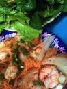 Vietnamese street food in Vung Tau