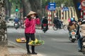Vietnamese street peddler