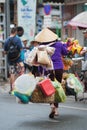 Vietnamese street pedlar