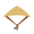 Vietnamese Traditional Hat Icon Royalty Free Stock Photo