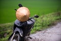 Vietnamese travel, motobike and Vietnamese hat