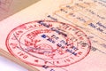 Vietnamese Visa Royalty Free Stock Photo