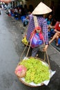 Vietnamese women street vendors Hanoi