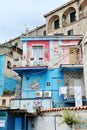 VIETRI SUL MARE, ITALY - April 27, 2018 View on colorful house, Royalty Free Stock Photo