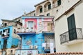 VIETRI SUL MARE, ITALY - April 27, 2018 View on colorful house, Royalty Free Stock Photo