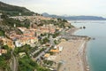 Aerial view of Vietri sul Mare Town, Amalfi Coast, Italy Royalty Free Stock Photo