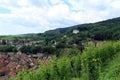 Vieuw over Ribeauville, Alsace, France