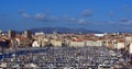 The Vieux Port in Marseille, France Royalty Free Stock Photo