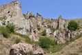 Discover Khndzoresk cave city in Armenia Royalty Free Stock Photo