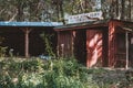 Abandoned Replica Firehouse - Netherland Tavern - Virginia Royalty Free Stock Photo