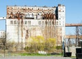 Abandoned Silo No.5 in Old Port, Montreal, Canada Royalty Free Stock Photo