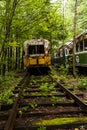 Abandoned Vintage Trolley / Streetcar - Pennsylvania