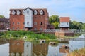 Abbey Mill and River Avon, Tewkesbury, England. Royalty Free Stock Photo