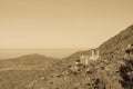 View on the abbey of Sant Pere de Rodes, Catalonia, Spain