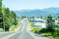 View of Abbotsford , BC, Canada Royalty Free Stock Photo