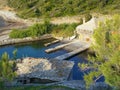 PANTOKRATOR MONASTERY - ATHOS, GREECE Royalty Free Stock Photo