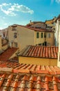 The ancient bridge of Ponte Vecchio.