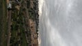 View from above on Emek Valley of Hinnom, next to the old city of Jerusalem