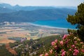 View from above of Gokova Bay, touristic area in Mugla province, Turkey, June 30 2023