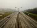 View from above of the Highway Royalty Free Stock Photo