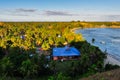 View from above in Nacula Island in Fiji