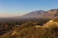View Above Ogden Utah Royalty Free Stock Photo