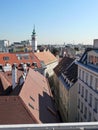 Above the roofs from Vienna Royalty Free Stock Photo