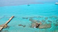 Turquoise Mediterranean Seascape, Mallorca, Spain Royalty Free Stock Photo