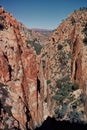 View from above of Standley Chasm