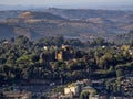 View from above to Gondar Castle, Ethiopia Royalty Free Stock Photo