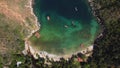 View above Tuja beach in Aragua