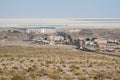 View from above West Wendover, Nevada Royalty Free Stock Photo