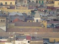 View from above - the whole city. Naples, Italy. Royalty Free Stock Photo